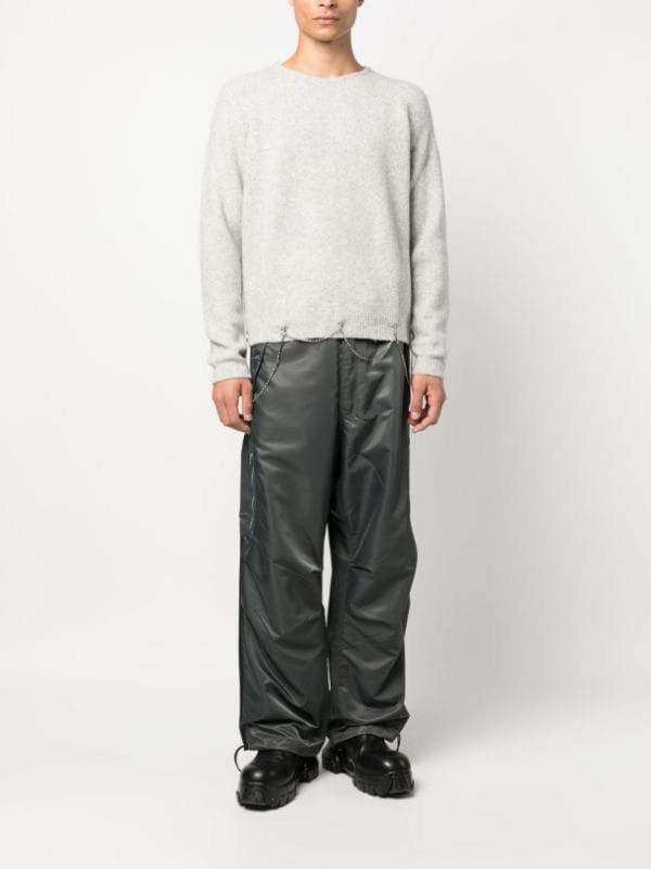 Random Identities NEW RANDOM IDENTITIES BERLIN BAGGIES CARGOS GREY NY-06A M Size US 32 / EU 48 - 11 Thumbnail