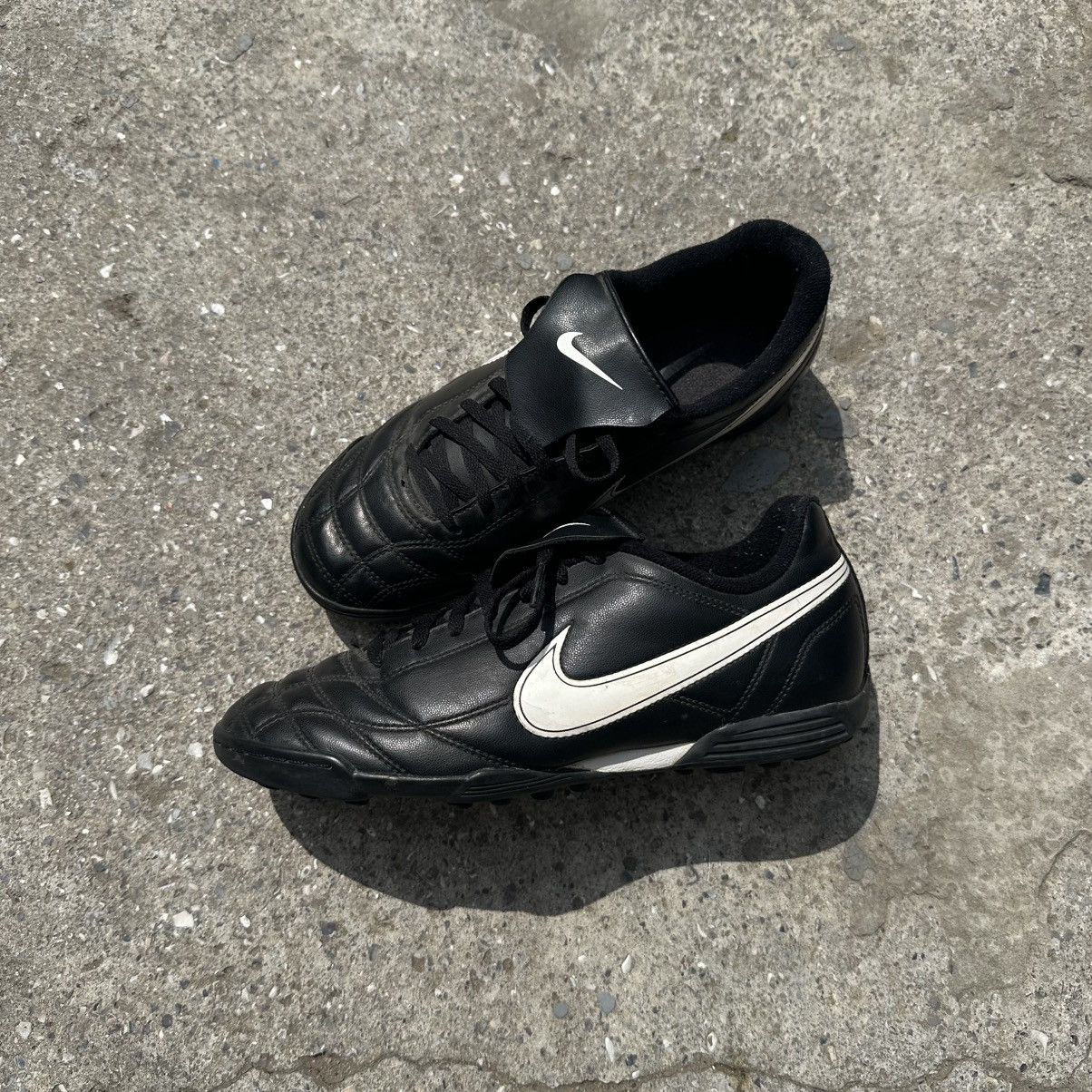 Nike × Vintage VNTG 00s Nike Tiempo leather soccer boots 2009 streetwear Size US 7.5 / EU 40-41 - 1 Thumbnail