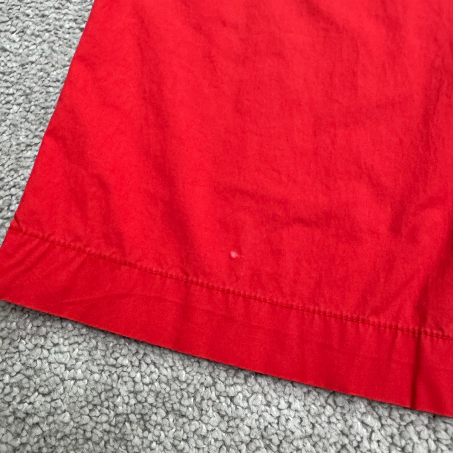 Banana Republic VINTAGE? No — Theory Wide Leg Cropped Chino Pants Womens 6 Red Mid Rise Cotton Trouser 32x23.5 Size 28" / US 6 / IT 42 - 7 Thumbnail