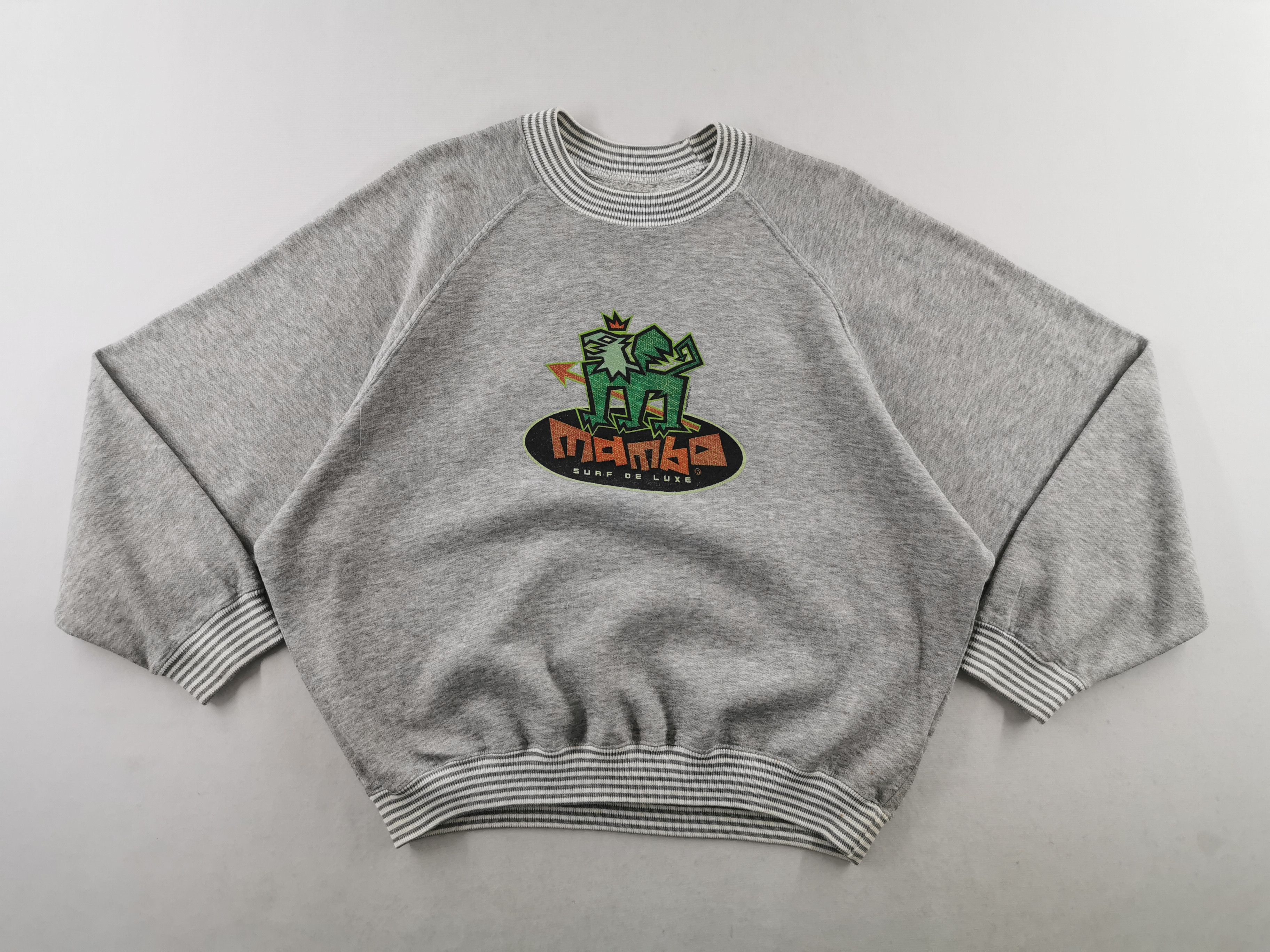 Mambo Vintage 90's Mambo Surf De Luxe Pullover Sweatshirt Size L Size US L / EU 52-54 / 3 - 1 Thumbnail