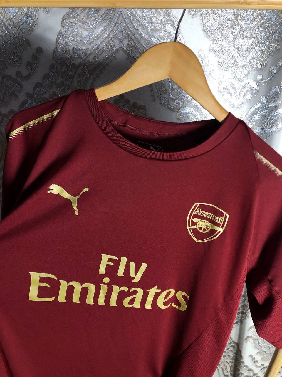 Puma VINTAGE PUMA FC ARSENAL LONDON ENGLAND SOCCER JERSEY RETRO Size US XL / EU 56 / 4 - 2 Thumbnail