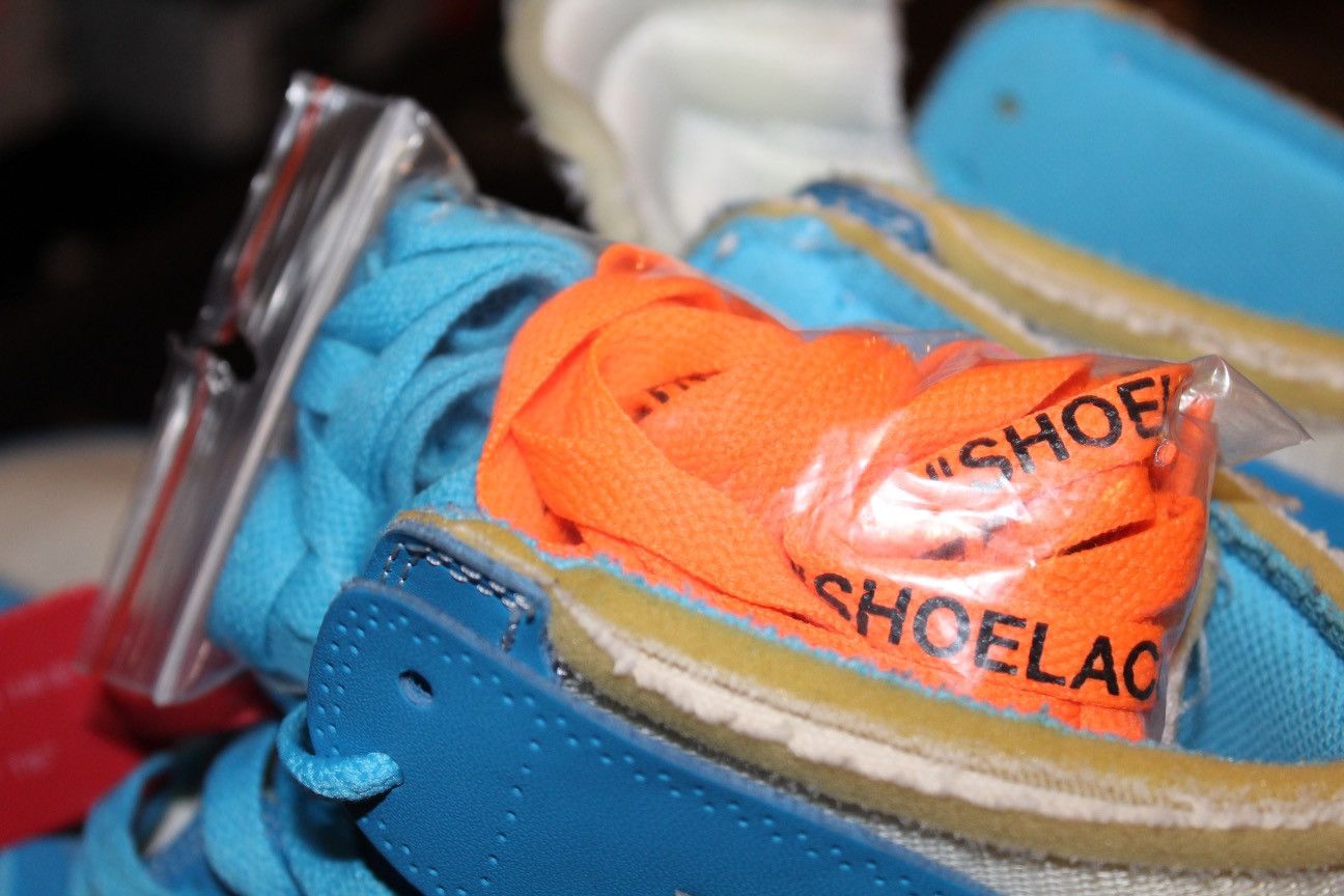 Nike × Off-White Off-white x Air Jordan 1 Retro High OG 'UNC' AQ0818-148 Size US 12 / EU 45 - 10 Thumbnail