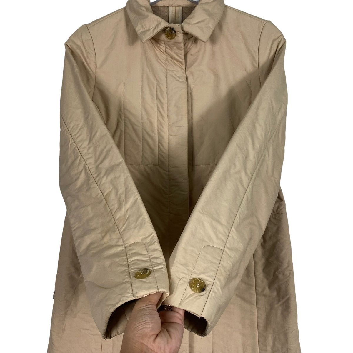 Burberry × Designer 💥THOMAS BURBERRY BUTTON WOOL JACKET Size US S / EU 44-46 / 1 - 8 Thumbnail