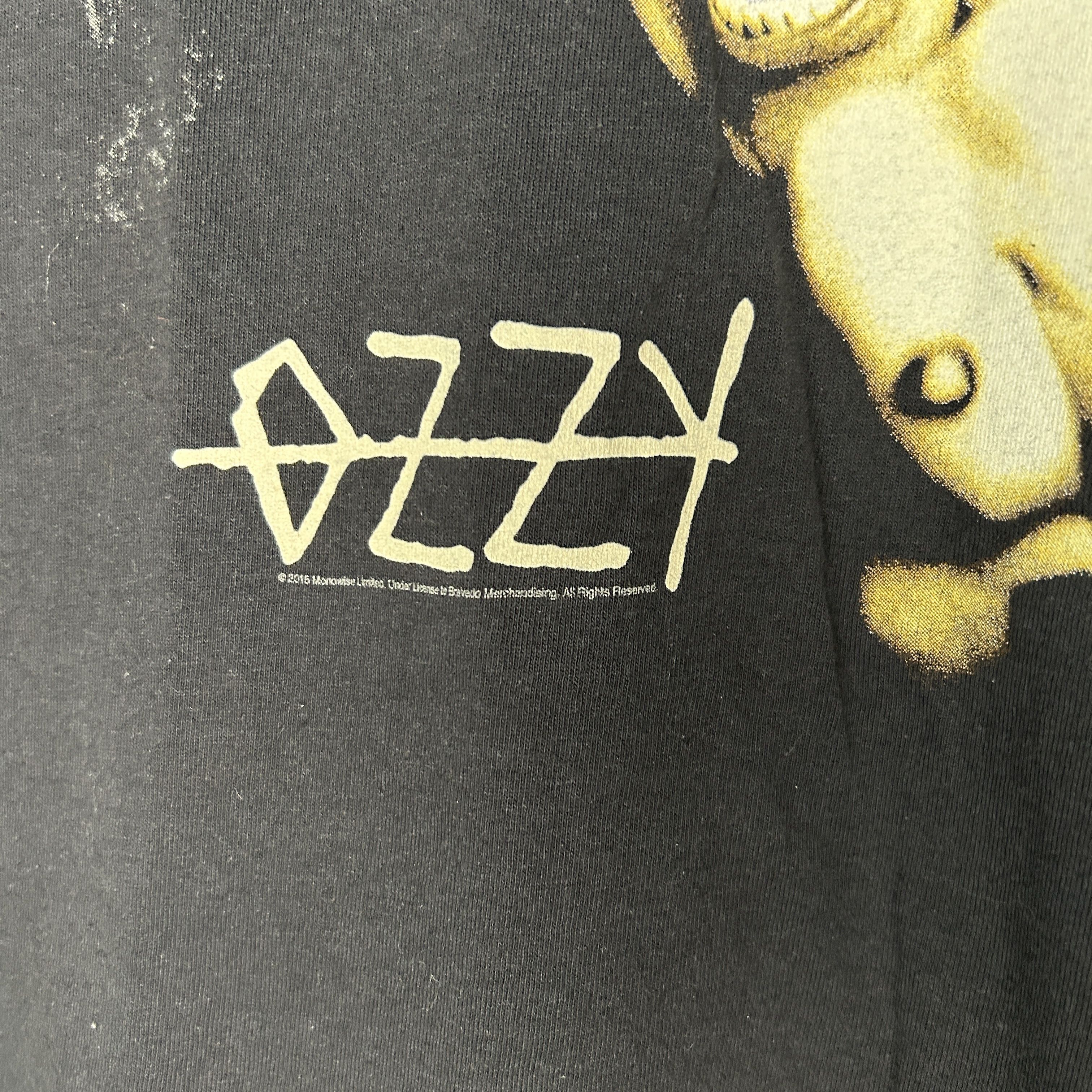 Band Tees Vintage Ozzy Osbourne 2015 Band T-shirt Size US M / EU 48-50 / 2 - 3 Thumbnail