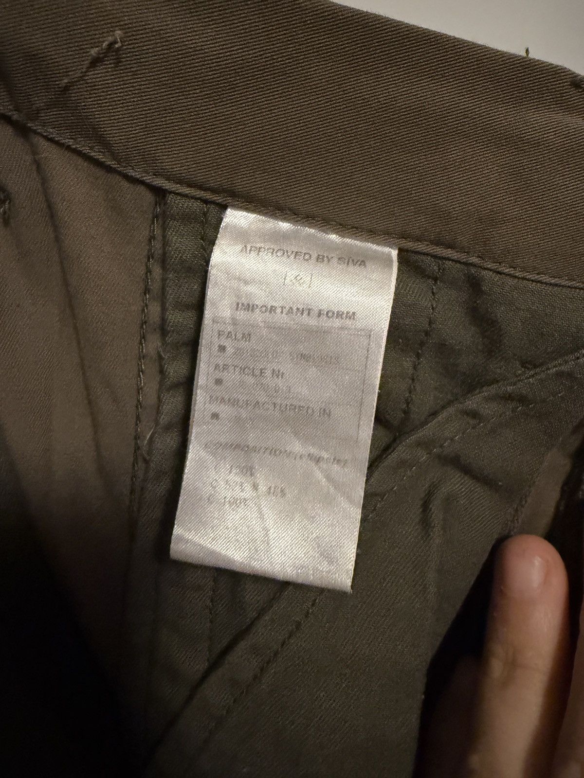 SIVA SÏVA Pants Size US 34 / EU 50 - 4 Thumbnail