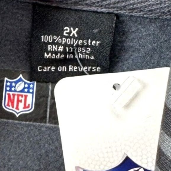 NFL New York Jets Hoodie Sweatshirt Mens 2XL Grey NFL Team Apparel Jersey Pullover Sweater Size US XXL / EU 58 / 5 - 5 Thumbnail