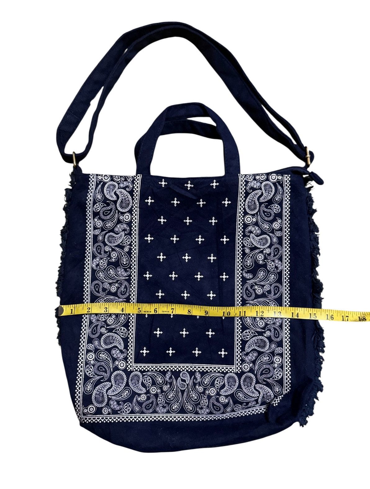 Japanese Brand Ranson Paisley Totes Bag Size ONE SIZE - 6 Thumbnail