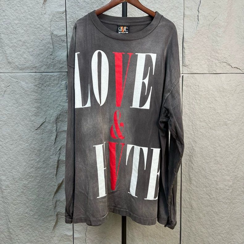 Saint Michael Printed letter long sleeves