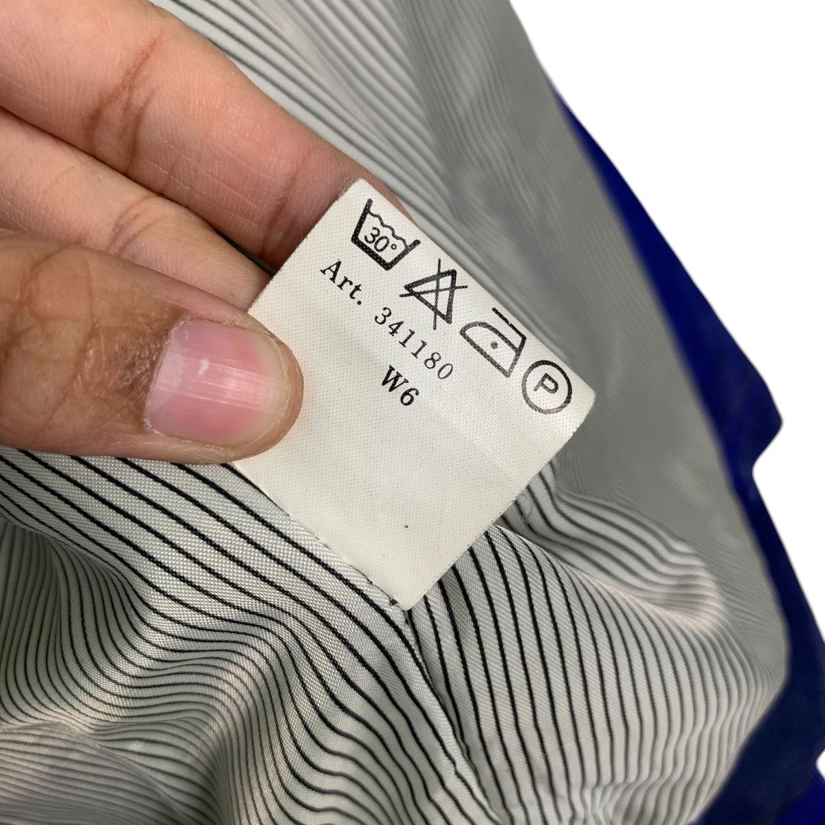 Vintage PORCHE DESIGN Big Logo Blue Bomber Jacket #2516-C114 Size US L / EU 52-54 / 3 - 18 Thumbnail