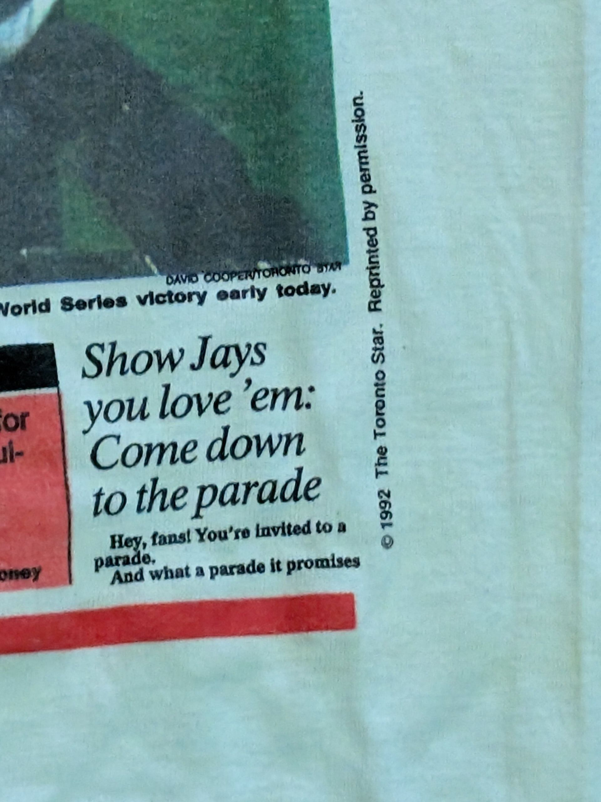 Other 1992 Star Toronto Blue Jays Champions T-Shirt 2 Size XL Size US XL / EU 56 / 4 - 3 Thumbnail