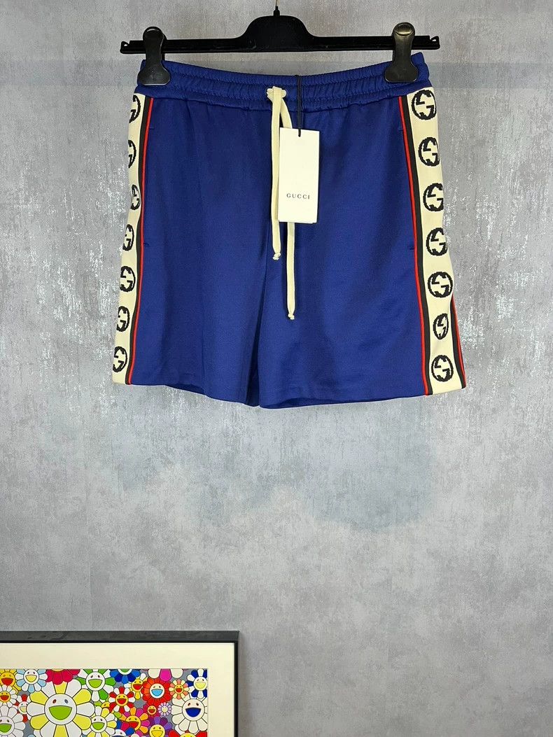 Gucci Gucci Side logo old flower shorts 2503-Nextarrow Size US 32 / EU 48 - 1 Thumbnail