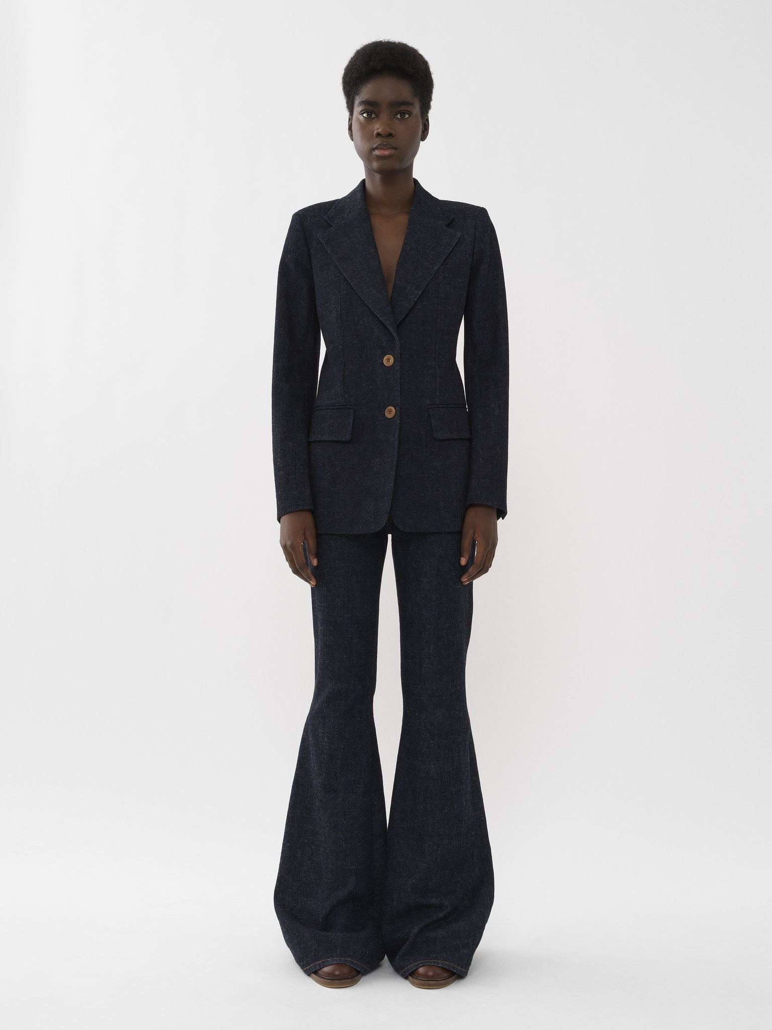 Chloe o1y0825 Blazer in Blue Size M / US 6-8 / IT 42-44 - 5 Thumbnail