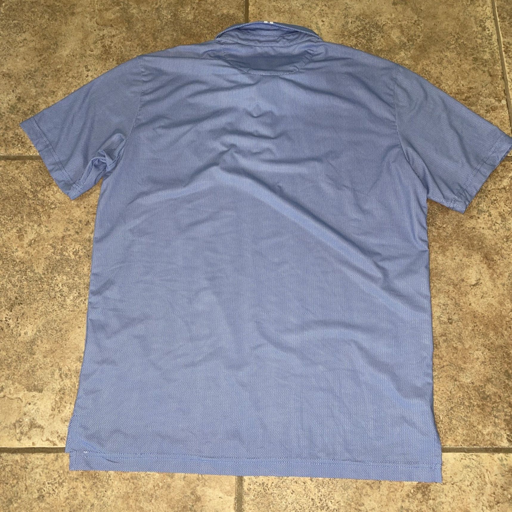 Robert Graham Robert Graham Modern Americana blue polo golf shirt Mens M Shirt Size US M / EU 48-50 / 2 - 5 Thumbnail