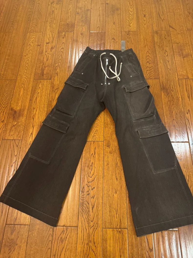 Rick Owens rick owens size l 23ss Belas Cargo pants Size US 28 / EU 44 - 1 Thumbnail