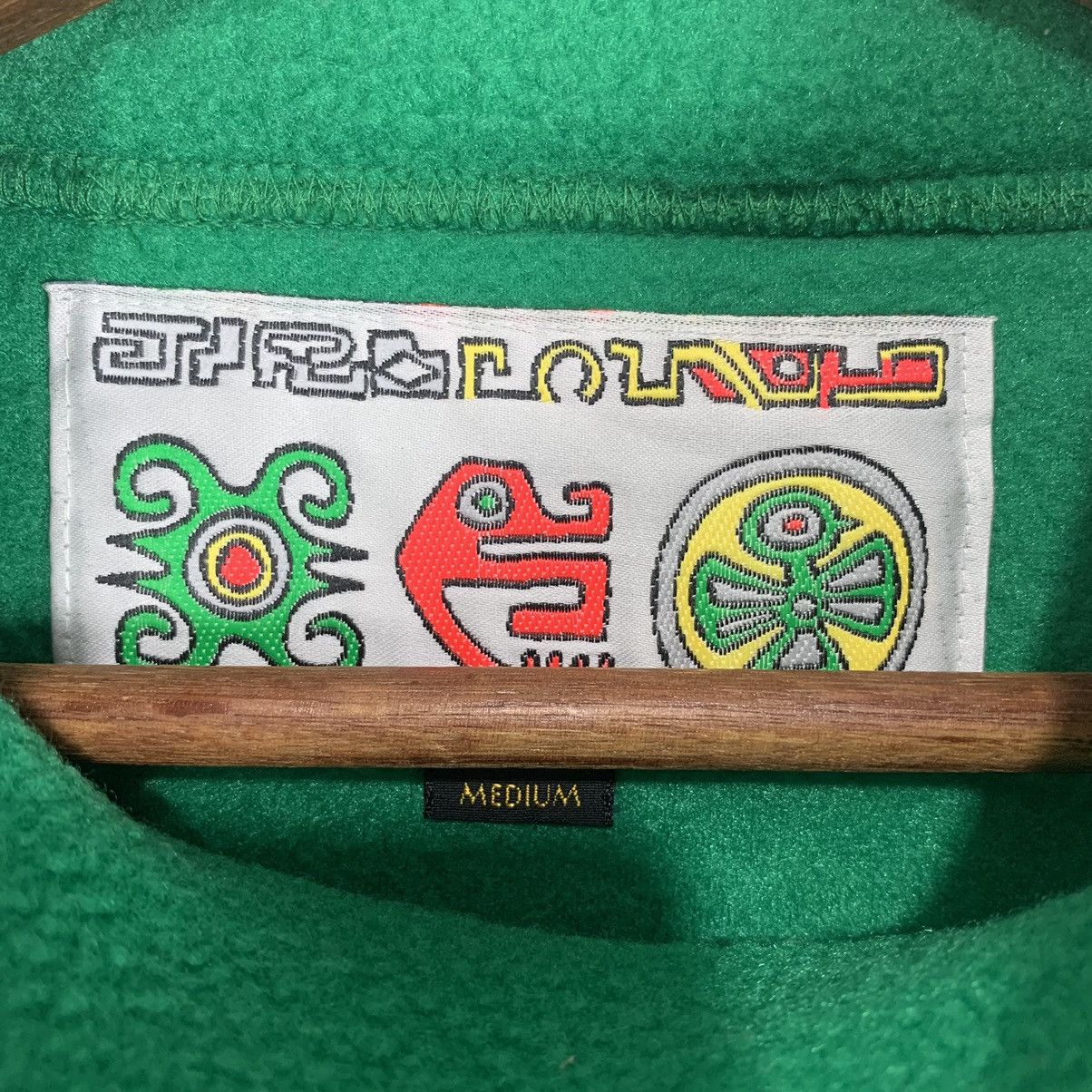 Japanese Brand × Native × Vintage Vintage Women Aztec Design Fleece Sweaters Size M / US 6-8 / IT 42-44 - 5 Thumbnail