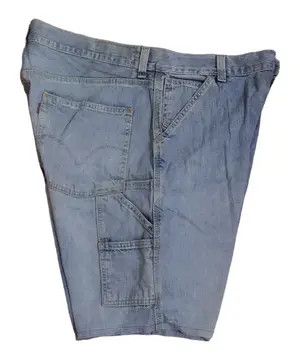 Levi's Levi’s 2007 Carpenter Denim Shorts - Loose Straight Fit Size US 38 / EU 54 - 3 Thumbnail