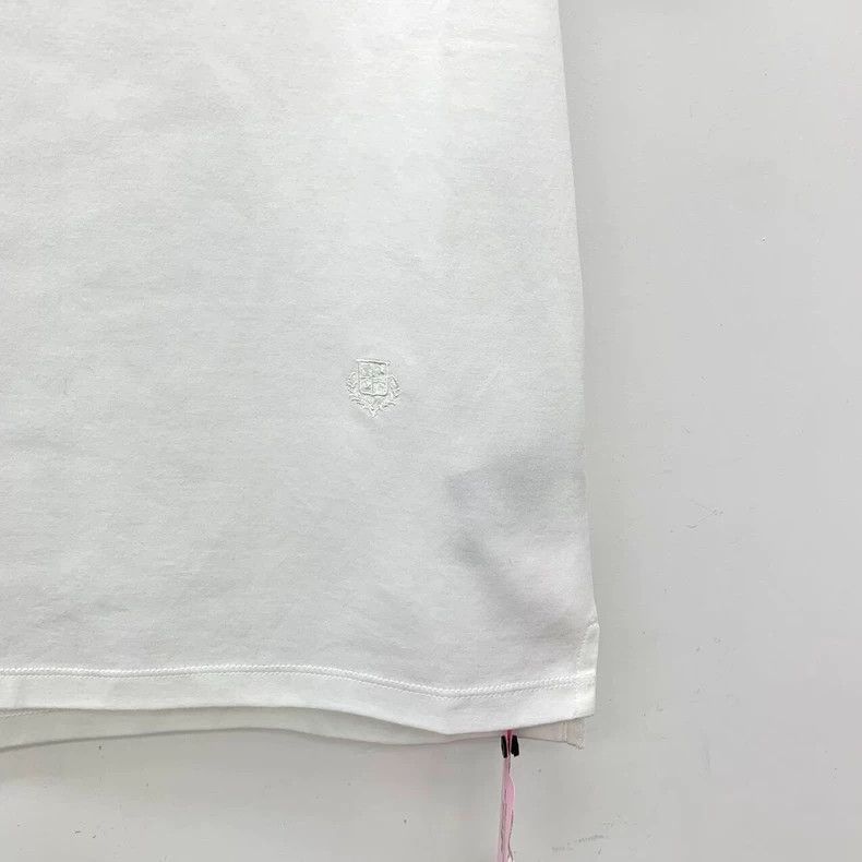 Loro Piana Loro Piana White Cotton Short Sleeve T-Shirt- Size US S / EU 44-46 / 1 - 4 Thumbnail