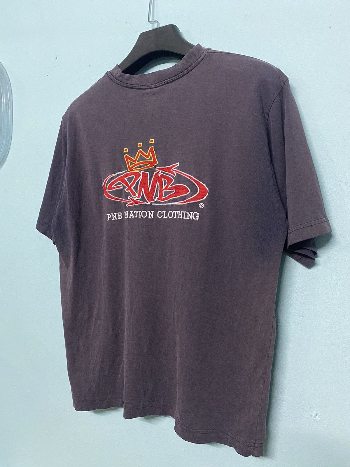 Rap Tees 💥RARE VINTAGE 90s SUN FADED PNB Nation Embroidered Rap tees Size US L / EU 52-54 / 3 - 3 Thumbnail