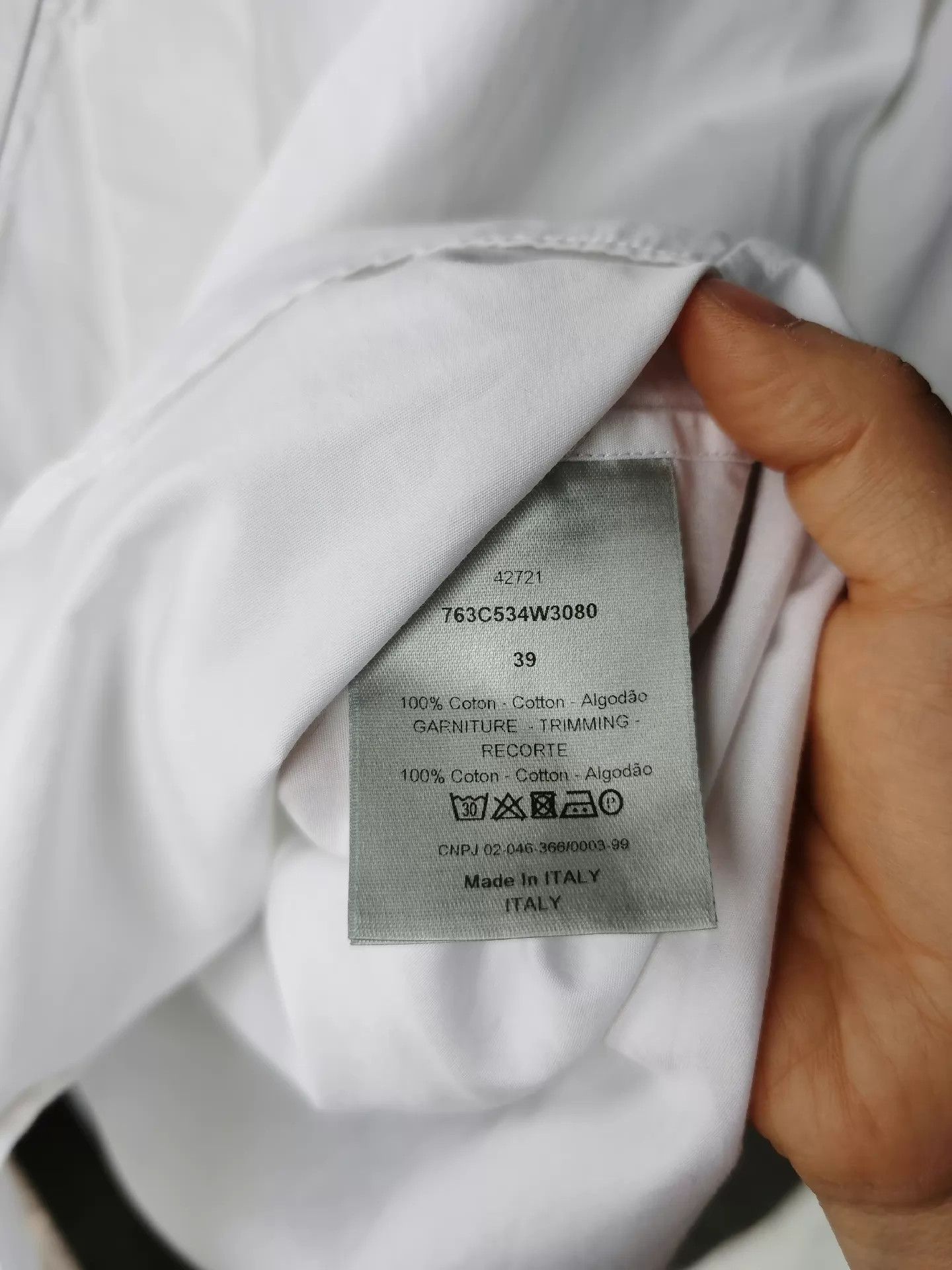Dior Dior Shirt 39 95 New (S45, C49, L72) Size US M / EU 48-50 / 2 - 4 Thumbnail