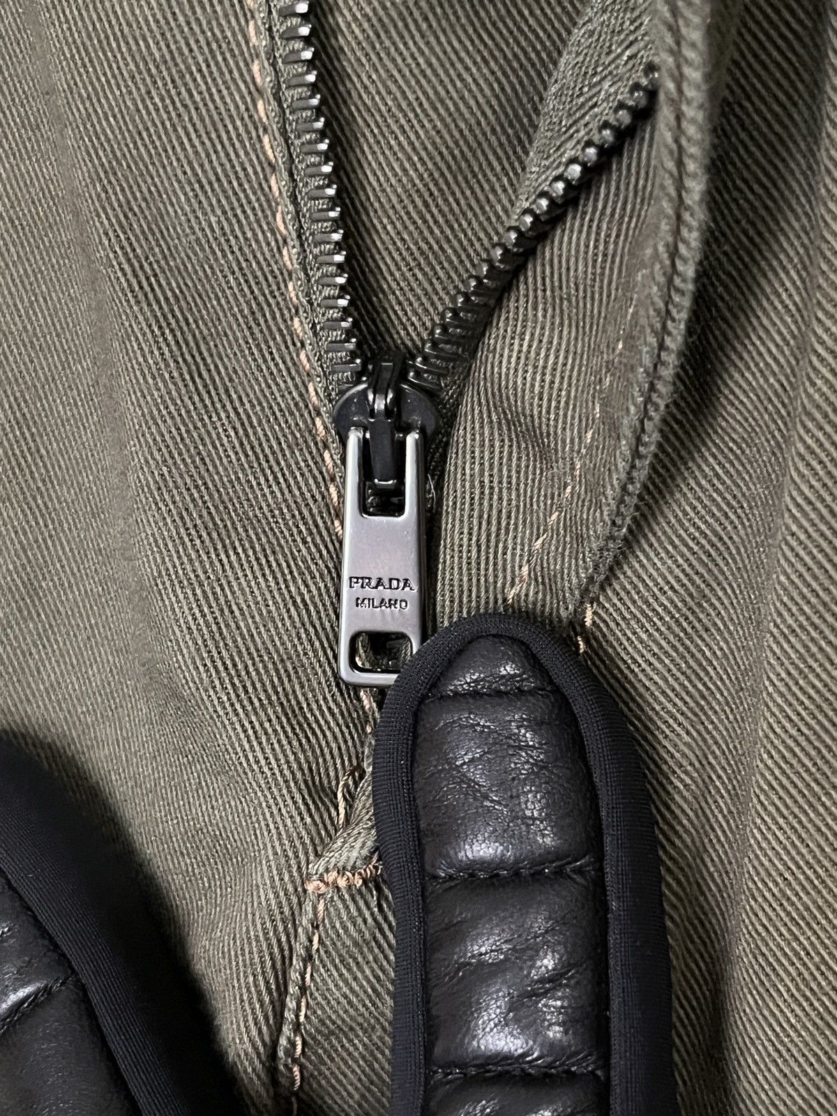Prada Prada Green Loose fit Treated Denim - 32W Size US 32 / EU 48 - 7 Thumbnail