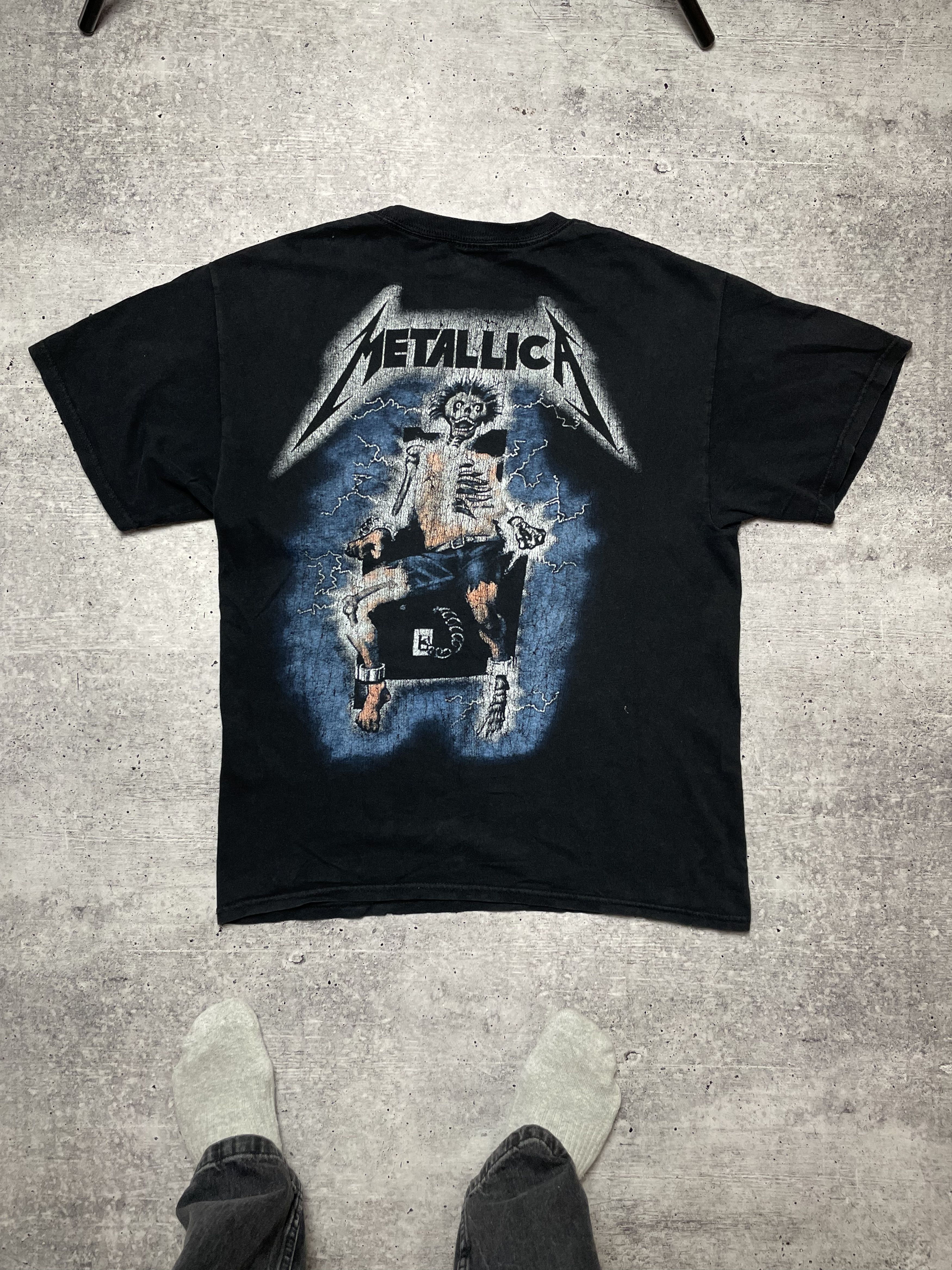 Metallica Vintage Metallica Metal Up Your Ass Tee Alstyle Tag L Size US L / EU 52-54 / 3 - 8 Thumbnail