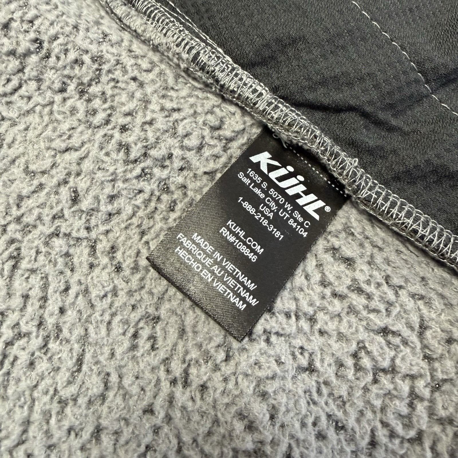 Kuhl Kuhl Fleece Womens Vest Gray Full Zip Size Large Hidden Hood Size L / US 10 / IT 46 - 8 Thumbnail