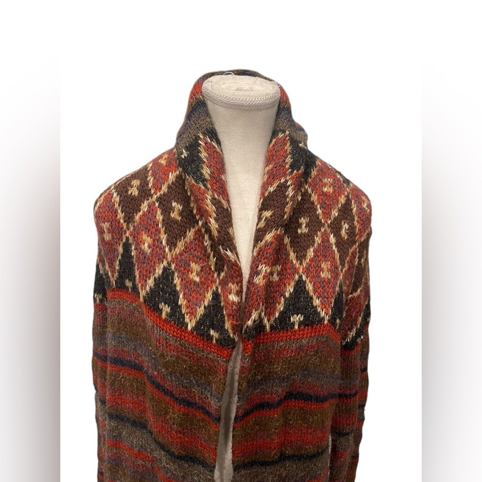 Ralph Lauren Ralph Lauren S Aztec Wrap RRL Polo Indian Southwestern Size M / US 6-8 / IT 42-44 - 3 Thumbnail