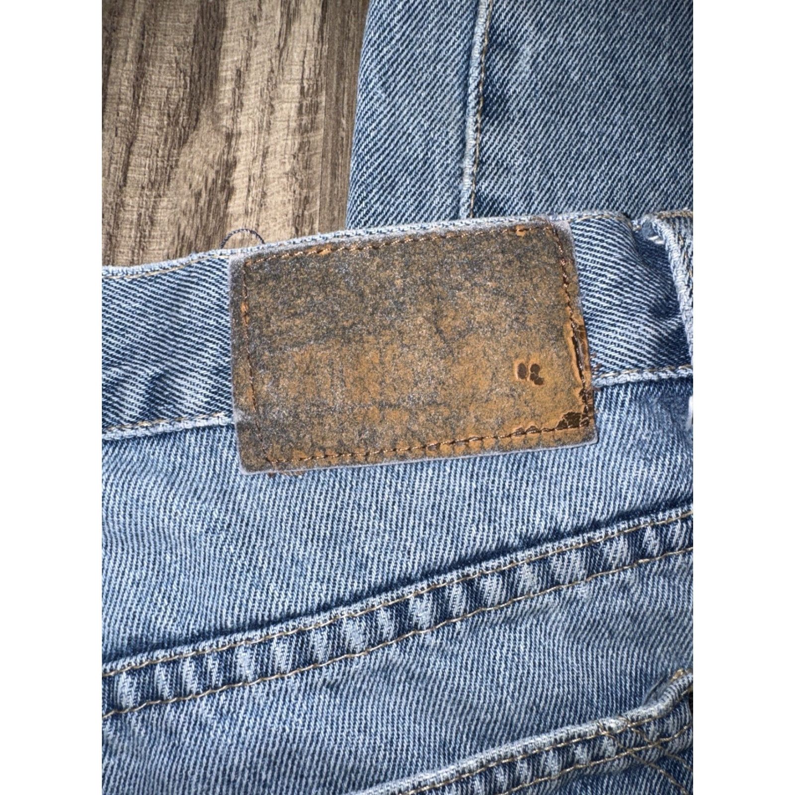 Calvin Klein VINTAGE Calvin Klein Jeans Denim Light Blue Straight 32x30 Mens Jeans Size US 32 / EU 48 - 8 Thumbnail