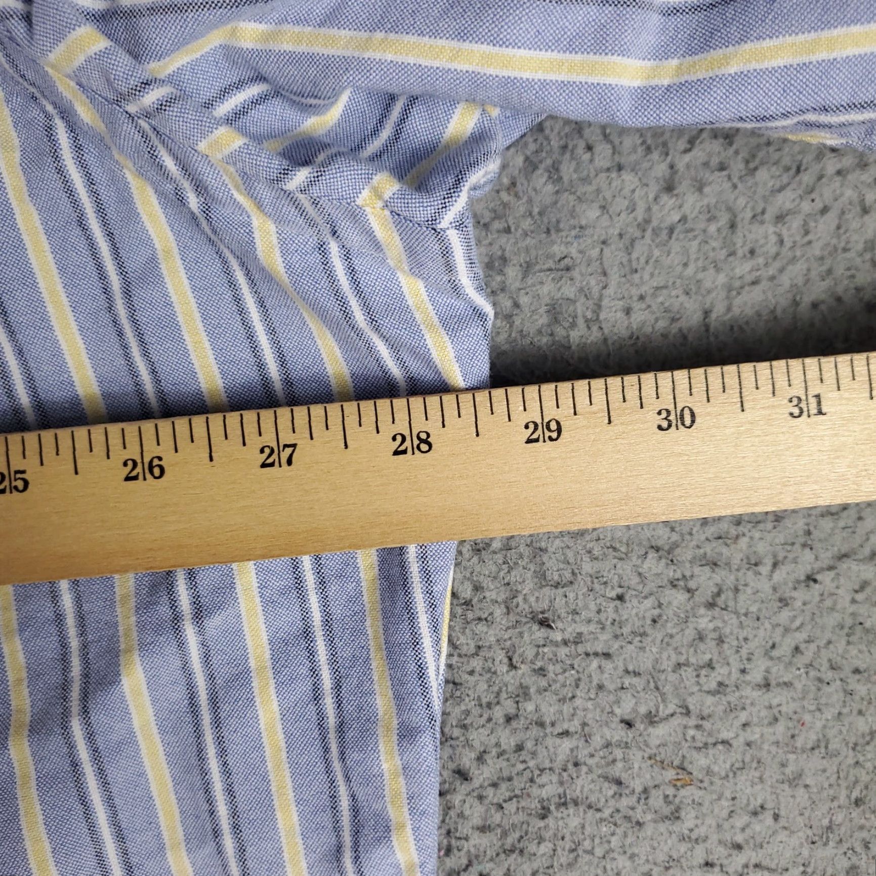 Ralph Lauren VINTAGE Ralph Lauren Shirt Men 2XL Blue Striped Cotton Long Sleeve Button-Up Casual Size US XXL / EU 58 / 5 - 6 Thumbnail