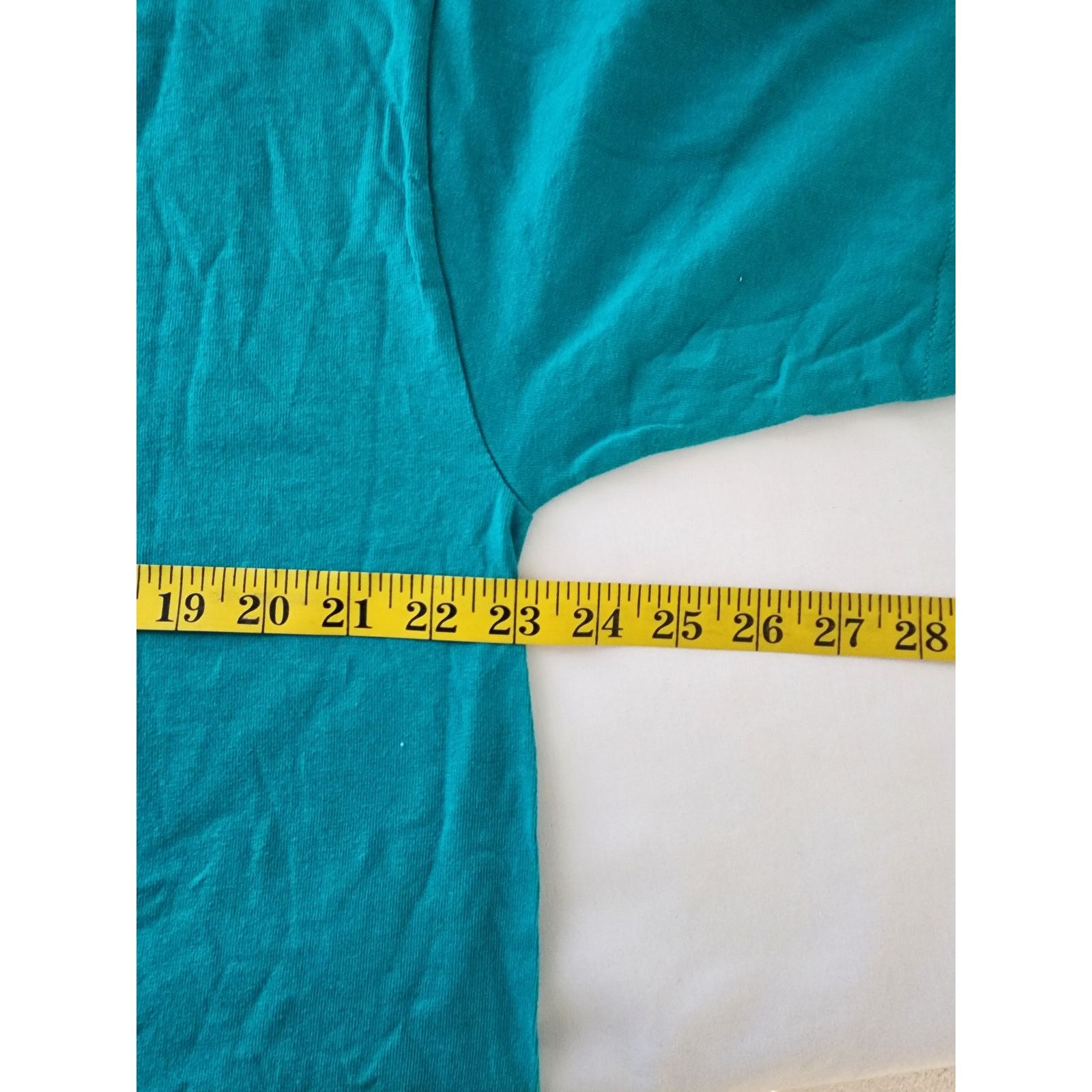 Jerzees × Vintage Vintage North Dakota Shirt Flower Nature Teal 90s T-shirt L Size US L / EU 52-54 / 3 - 7 Thumbnail