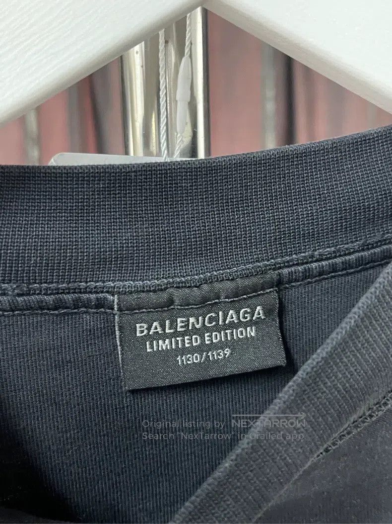 Balenciaga Balenciaga Prohibited Band Short Sleeve Size US M / EU 48-50 / 2 - 7 Thumbnail