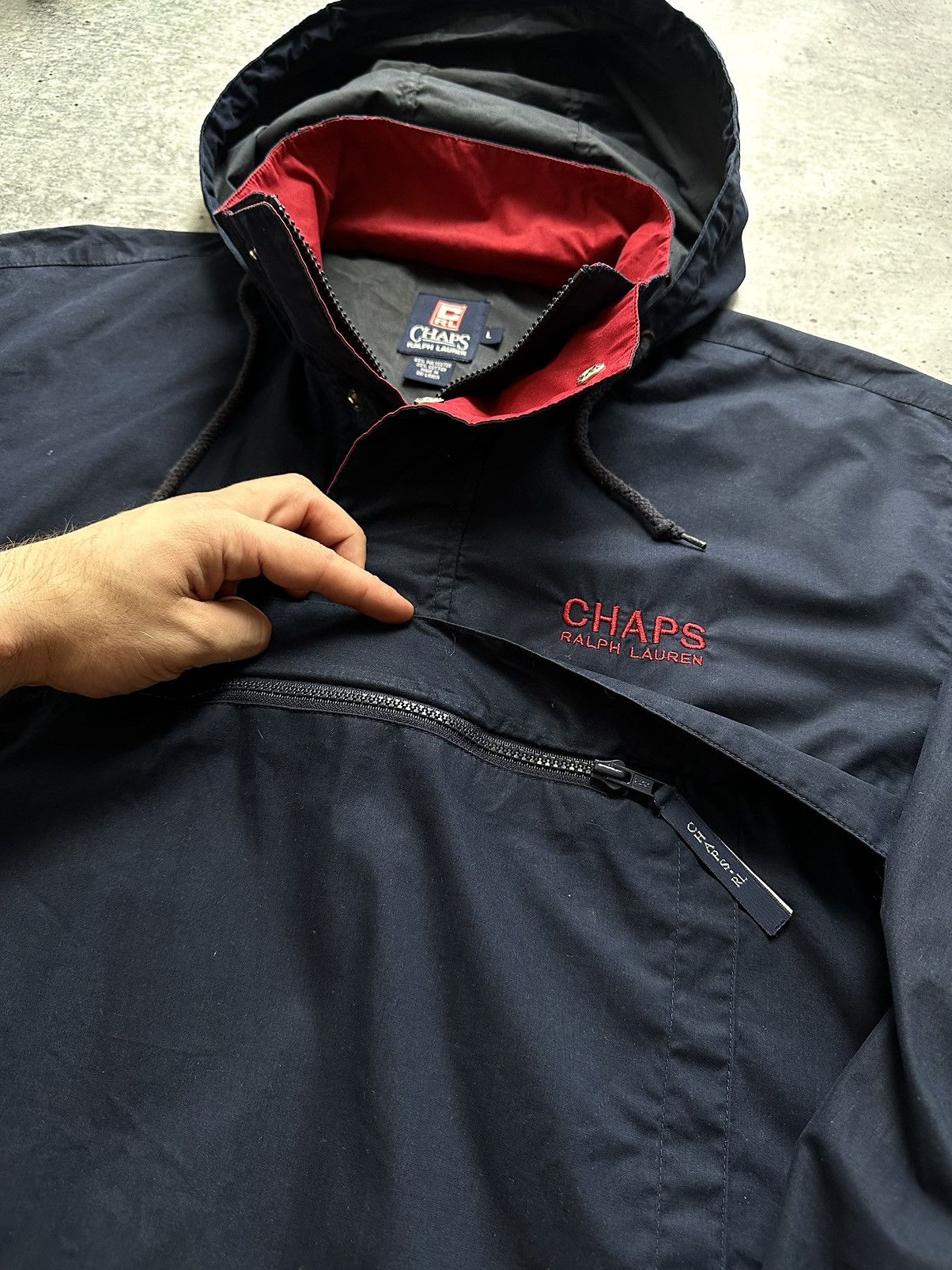 Chaps Ralph Lauren Vintage 90s Polo Ralph Lauren Chaps Anorak Y2K Jacket Size US M / EU 48-50 / 2 - 6 Thumbnail