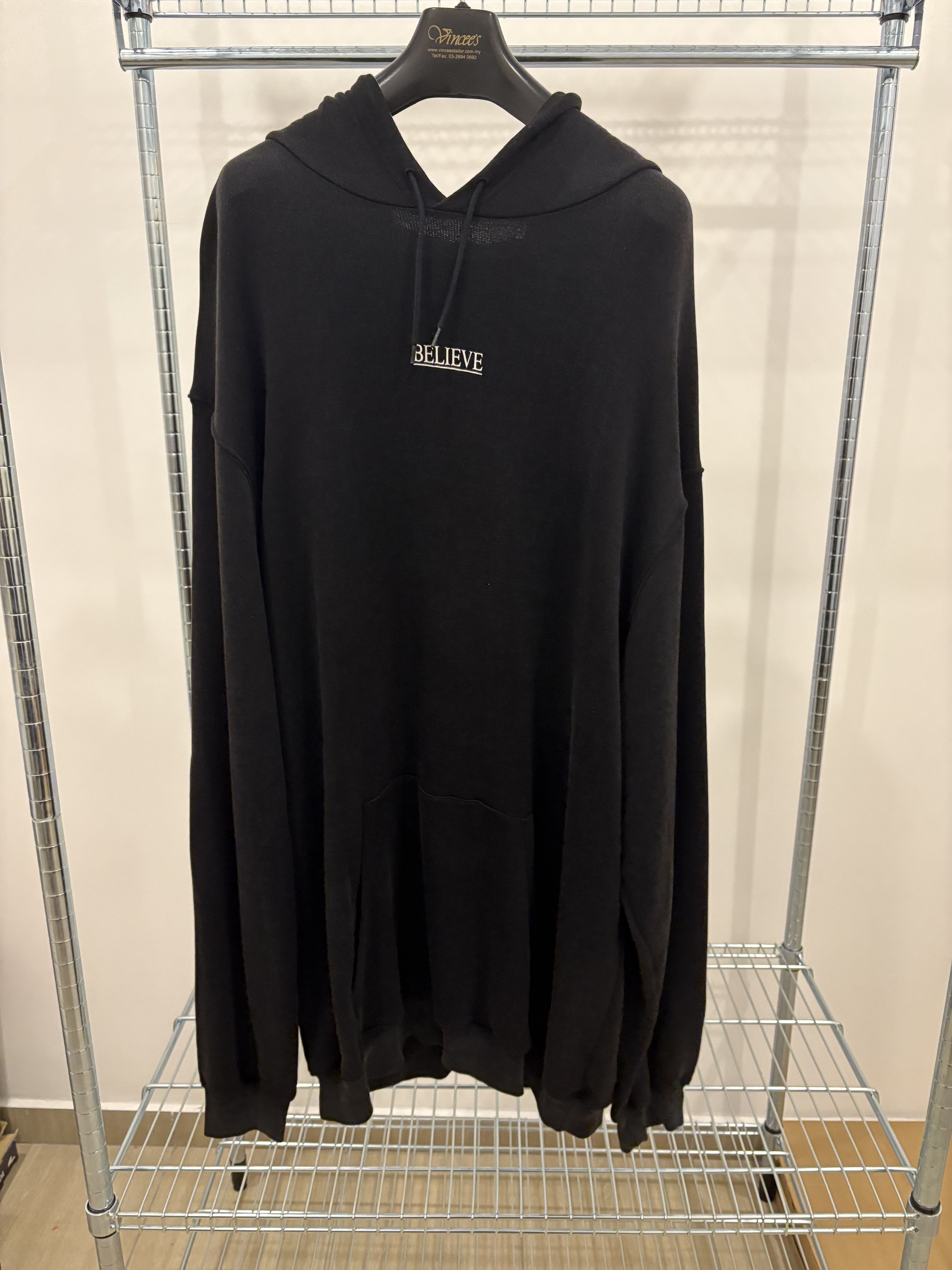 Balenciaga Balenciaga "Believe In Something Bigger" Hoodie Size US XL / EU 56 / 4 - 1 Thumbnail