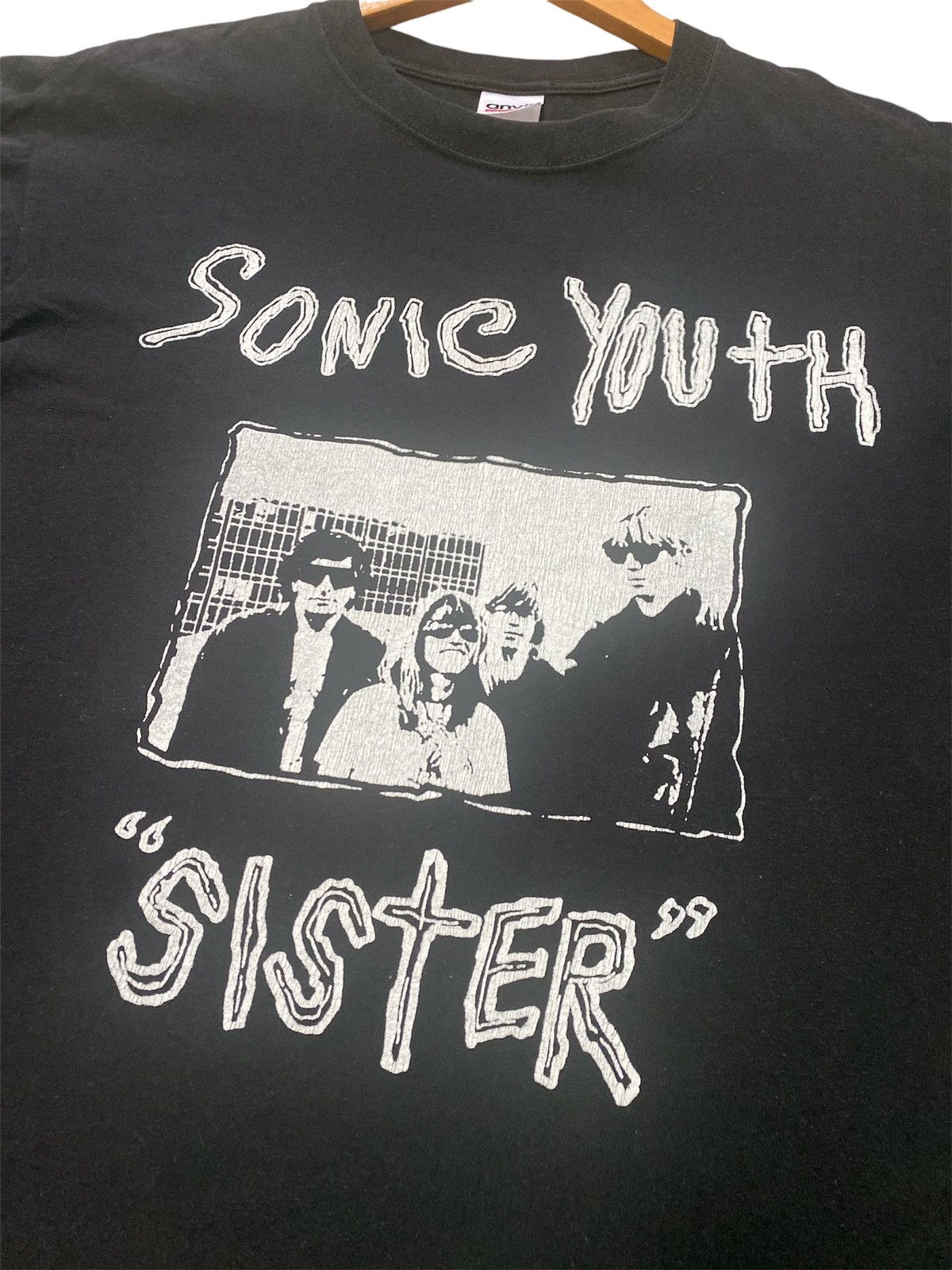 Band Tees × Vintage 💥RARE💥VINTAGE SONIC YOUTH “SISTER ALBUM” LONG SLEEVE TEE🔥 Size US M / EU 48-50 / 2 - 5 Thumbnail