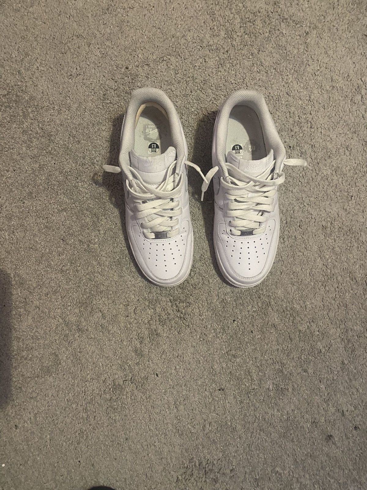 Nike Nike Air Force 1 White 07’ Size US 8.5 / EU 41-42 - 2 Thumbnail