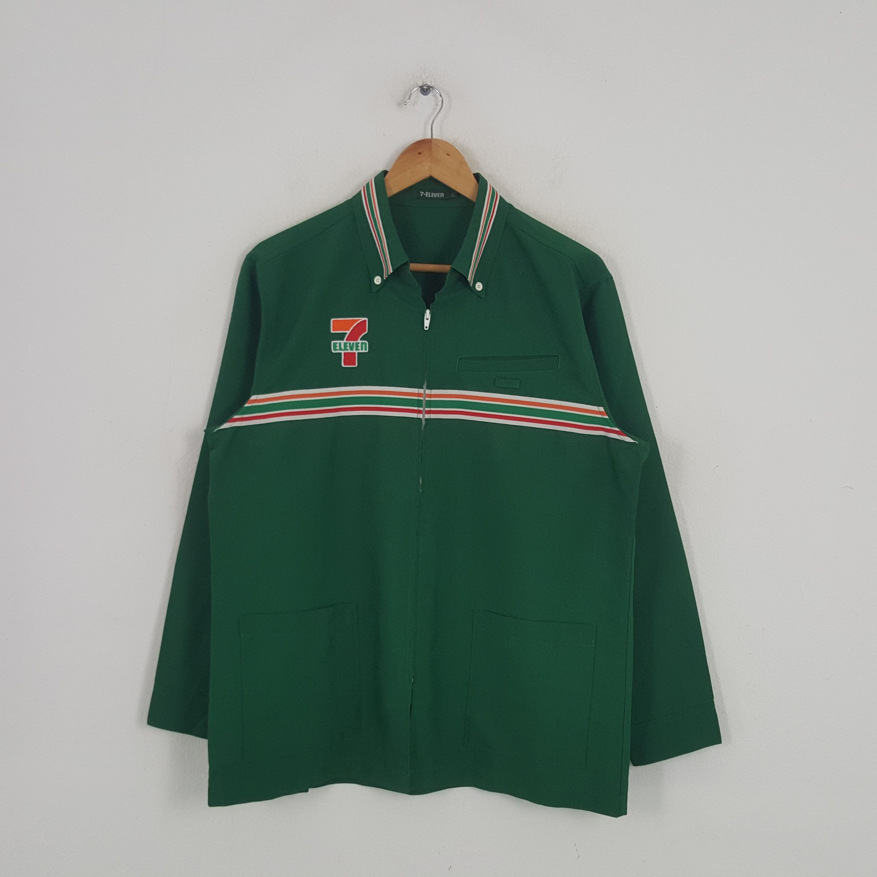 Japanese Brand × Vintage Vintage 7 Eleven Japanese Brand Uniform Jacket Size US M / EU 48-50 / 2 - 3 Thumbnail