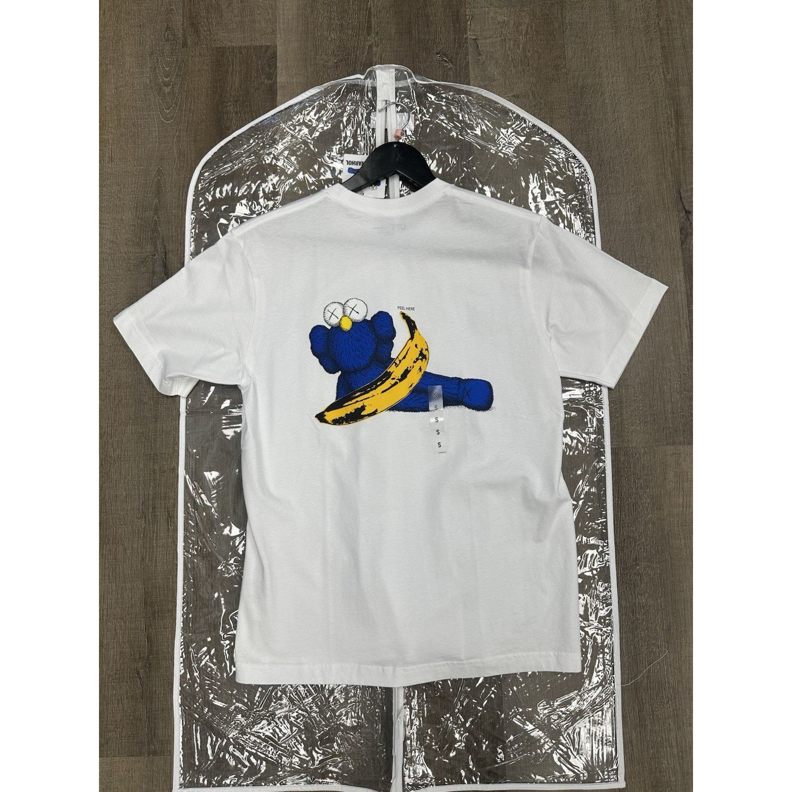 Kaws Size Small - Kaws x Andy Warhol White T-shirt Size US S / EU 44-46 / 1 - 4 Thumbnail