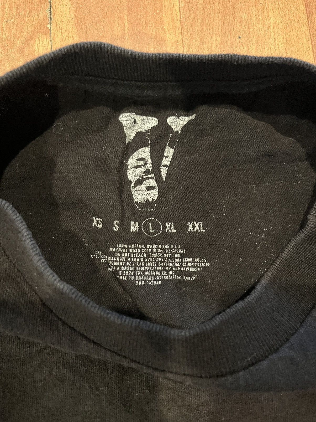 Vlone vlone x the weeknd after hours tee Size US L / EU 52-54 / 3 - 3 Thumbnail