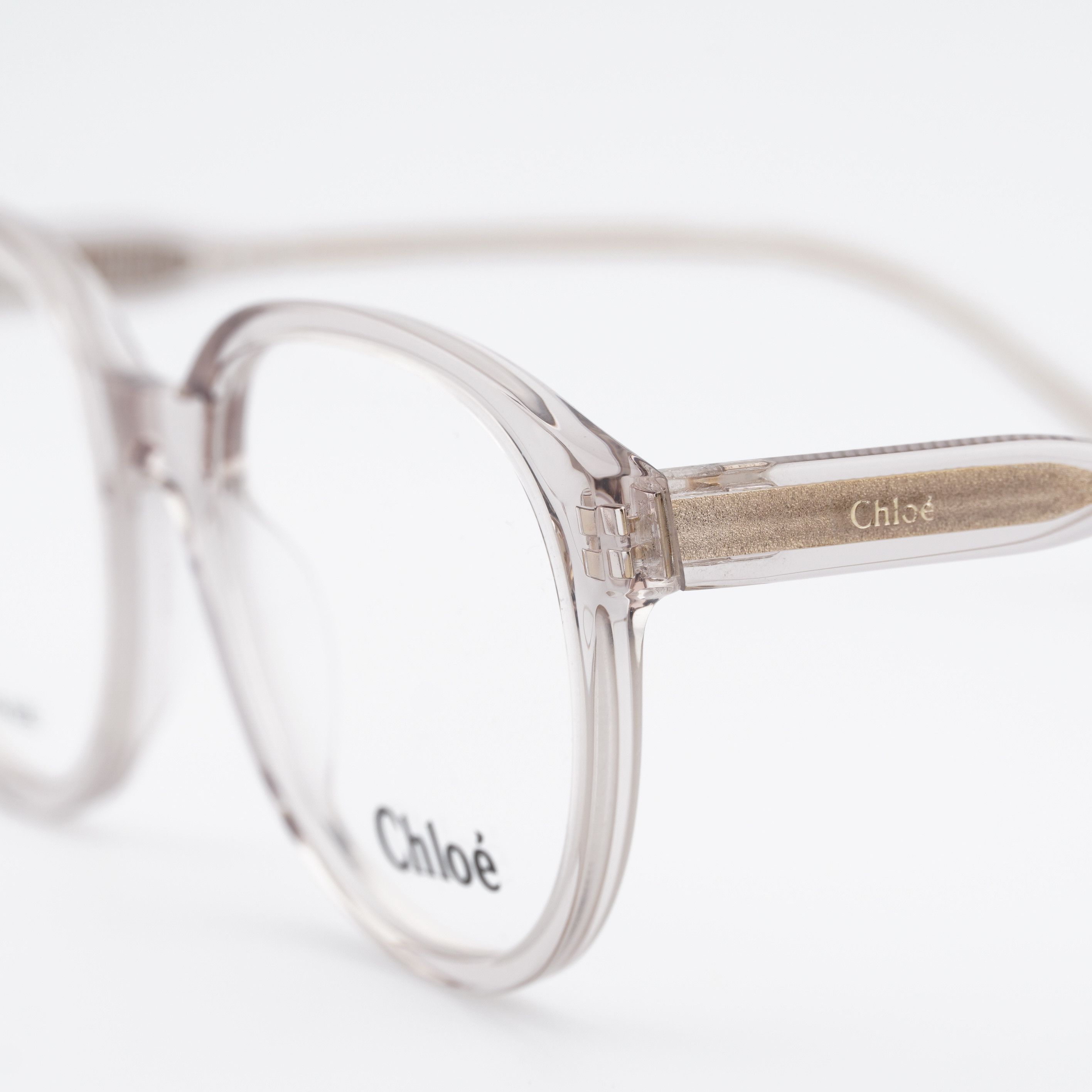 Chloe Chloe CH0127O 004 Eyeglasses Shiny Pink 51mm Square Frame Size ONE SIZE - 2 Thumbnail