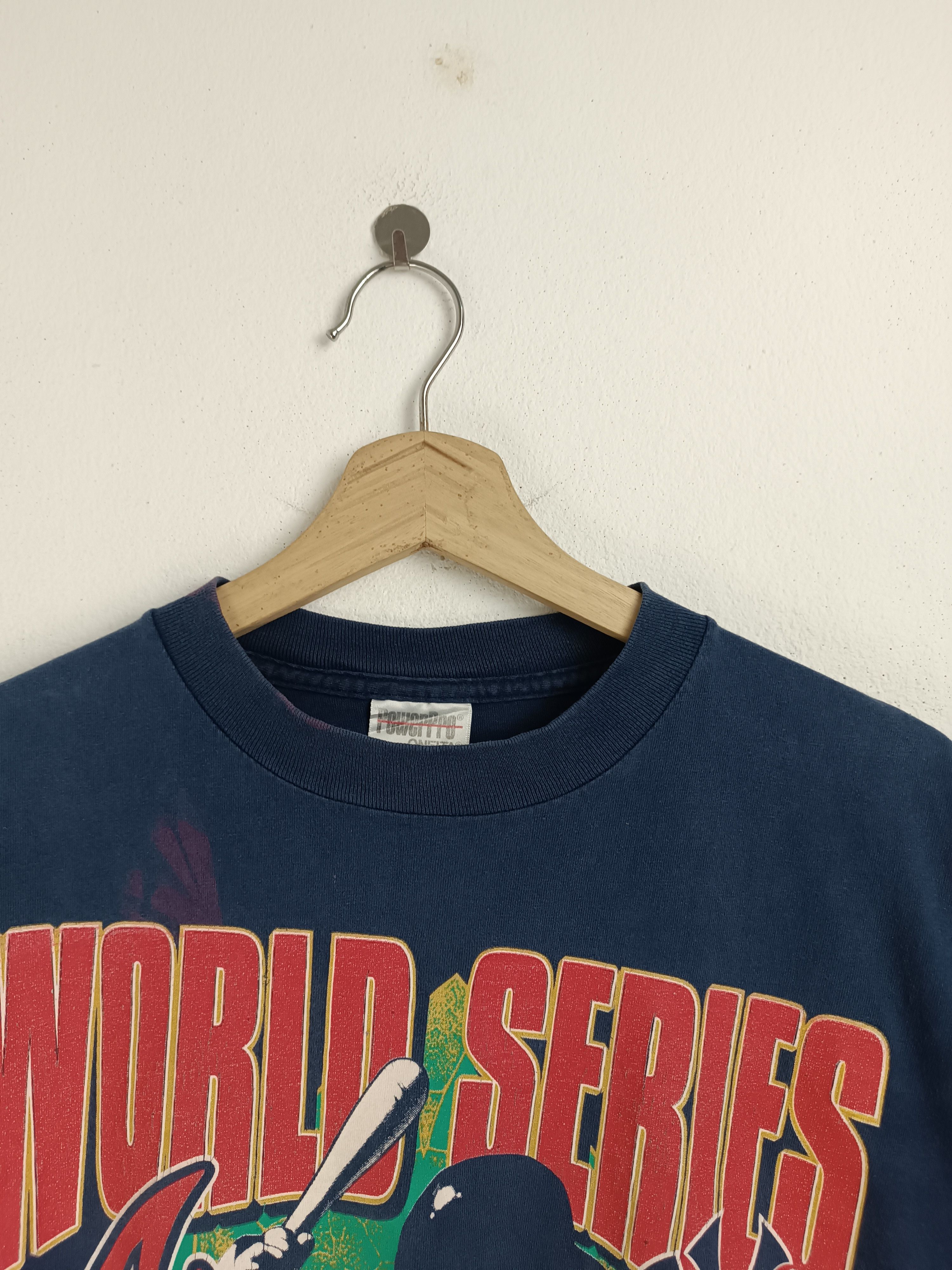 MLB VINTAGE 90'S WORLD SERIES BRAVES VS YANKEES VERY RARE MLB Size US L / EU 52-54 / 3 - 9 Thumbnail