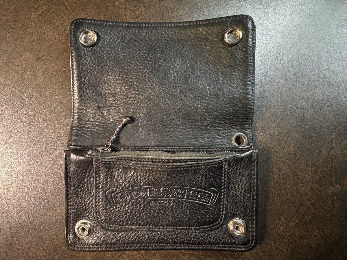Chrome Hearts Chrome Hearts large wallet with silver clamps Size ONE SIZE - 2 Thumbnail