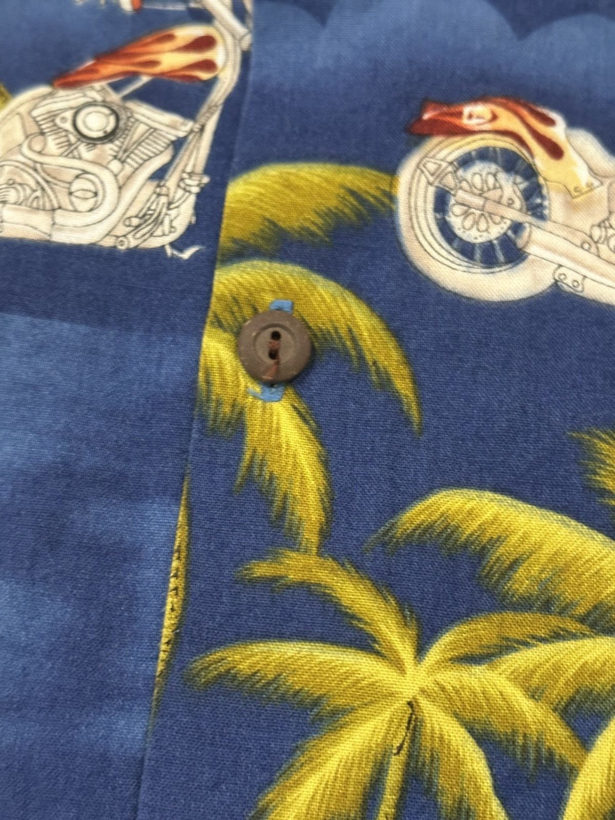 Pacific Legend Vintage Pacific Legend Motorcycle Hawaiian Shirt Size XL Size US XL / EU 56 / 4 - 3 Thumbnail
