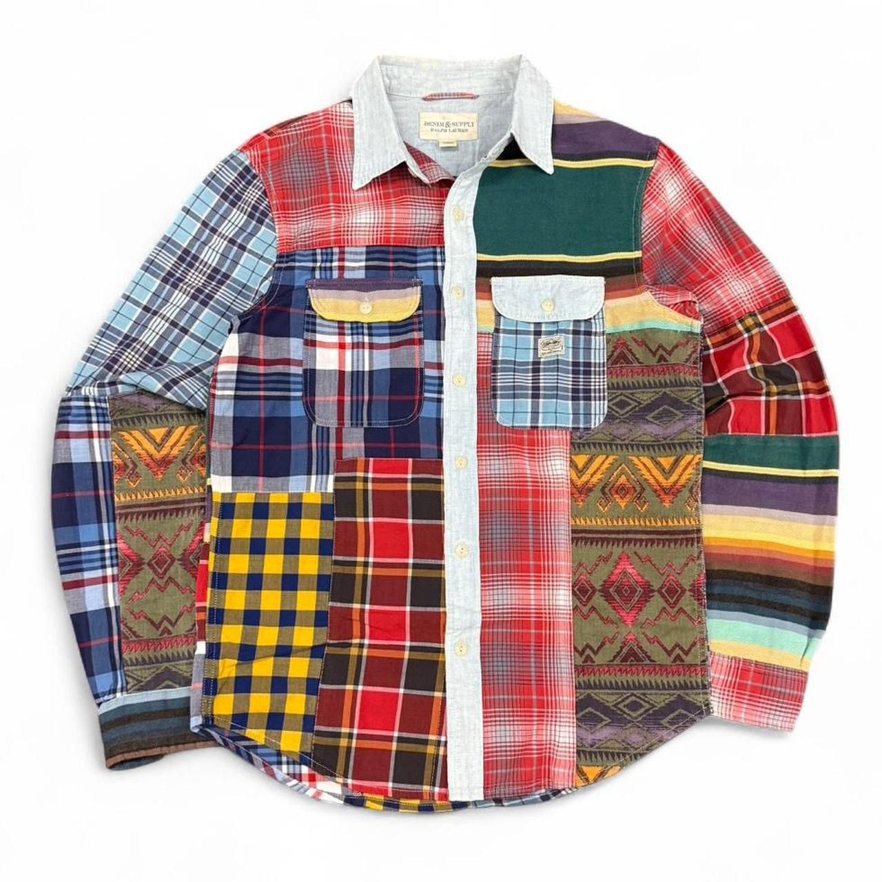 Denim & Supply Ralph Lauren Vintage Ralph Lauren Denim & Supply patchwork button up Size US S / EU 44-46 / 1 - 1 Thumbnail