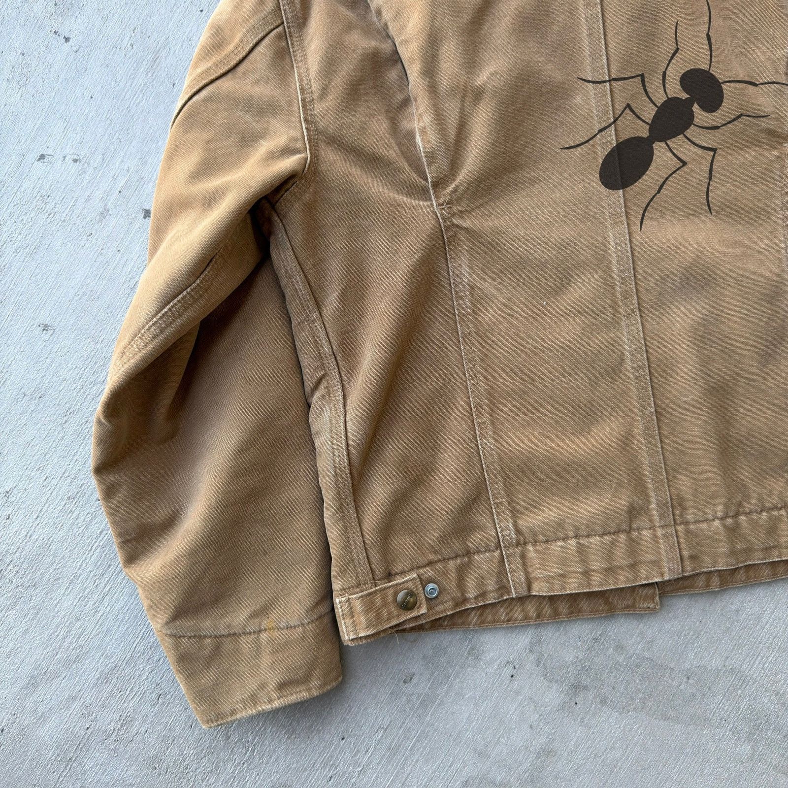 Carhartt × Vintage Carhartt WOMENS WJ097 CML brown work wear jacket Size US M / EU 48-50 / 2 - 7 Thumbnail