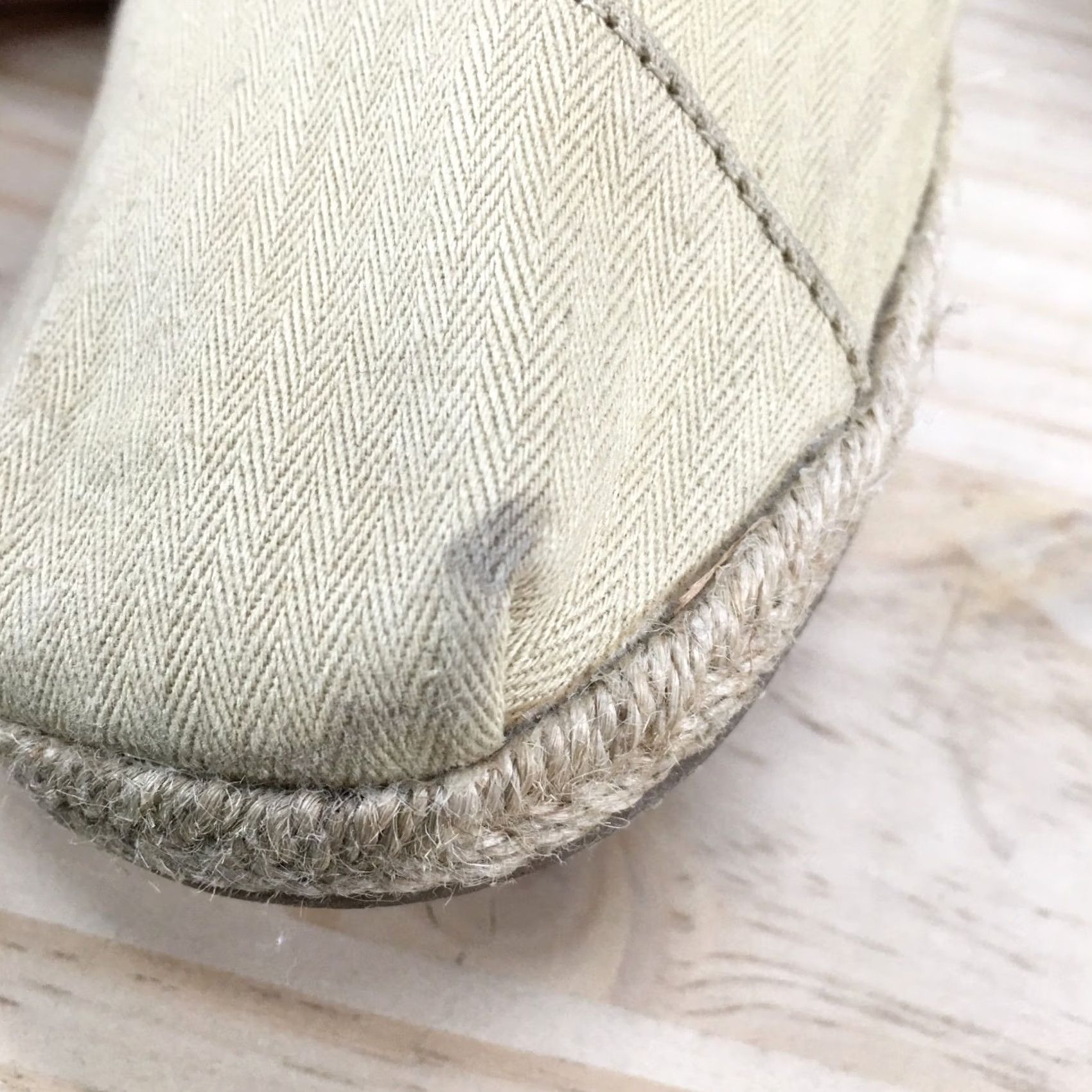 Toms TOMS Shoes Mens 8.5 Alpargata Rope Loafers Beige Canvas Casual Comfort Low Top Size M / US 6-8 / IT 42-44 - 4 Thumbnail