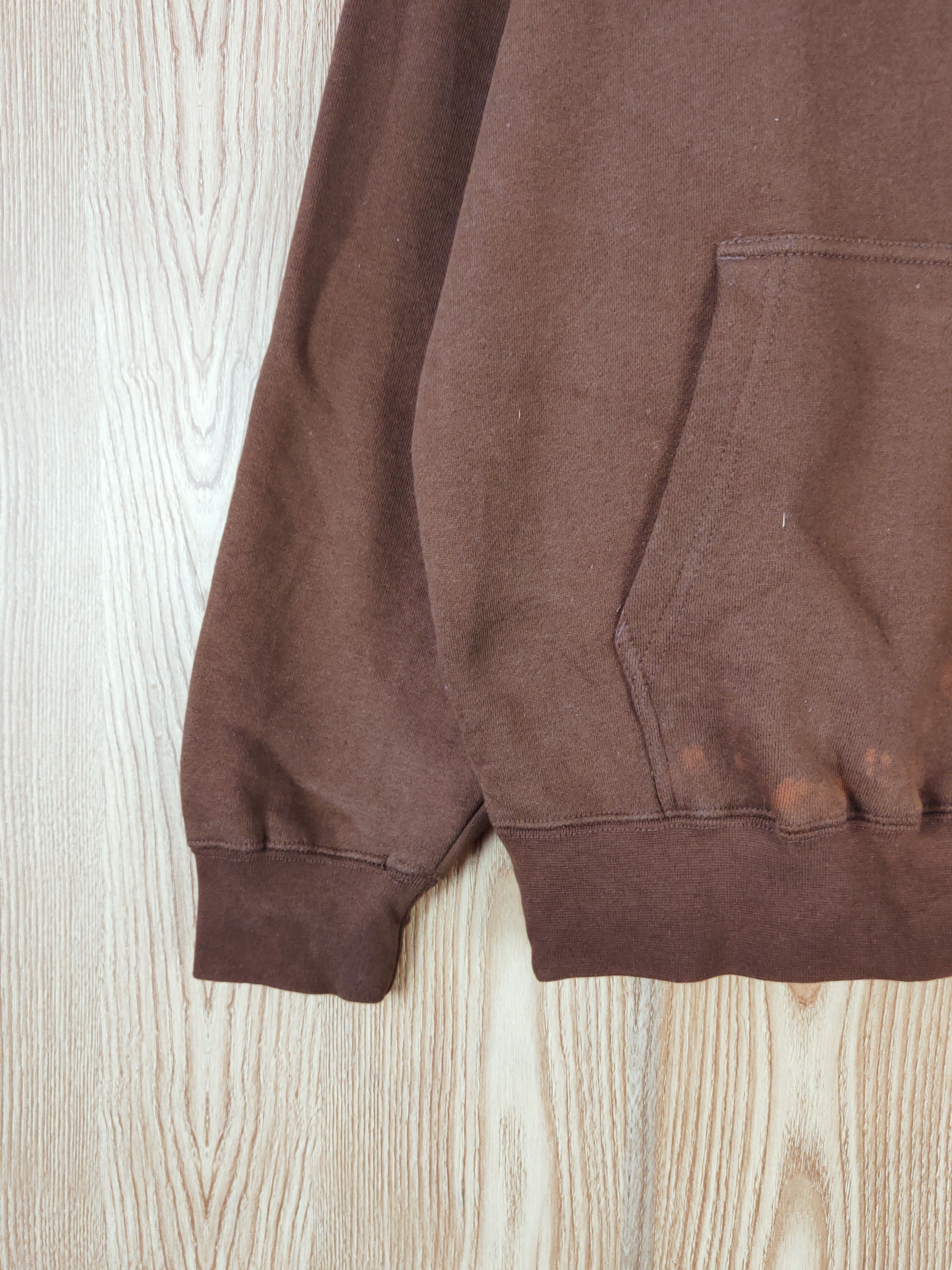 Japanese Brand × Vintage Vintage 💥 Pro Club Dark Brown Hoodie Sweatshirts Size US M / EU 48-50 / 2 - 5 Thumbnail