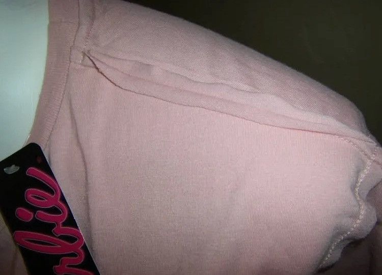 Other Barbie Pink Semi Crop Tee Shirt Size M / US 6-8 / IT 42-44 - 4 Thumbnail