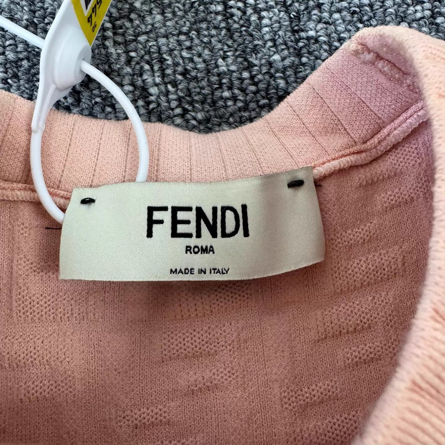 Fendi Fendi pink sleeveless all-over print dress size 38 99 new Size XS / US 0-2 / IT 36-38 - 4 Thumbnail
