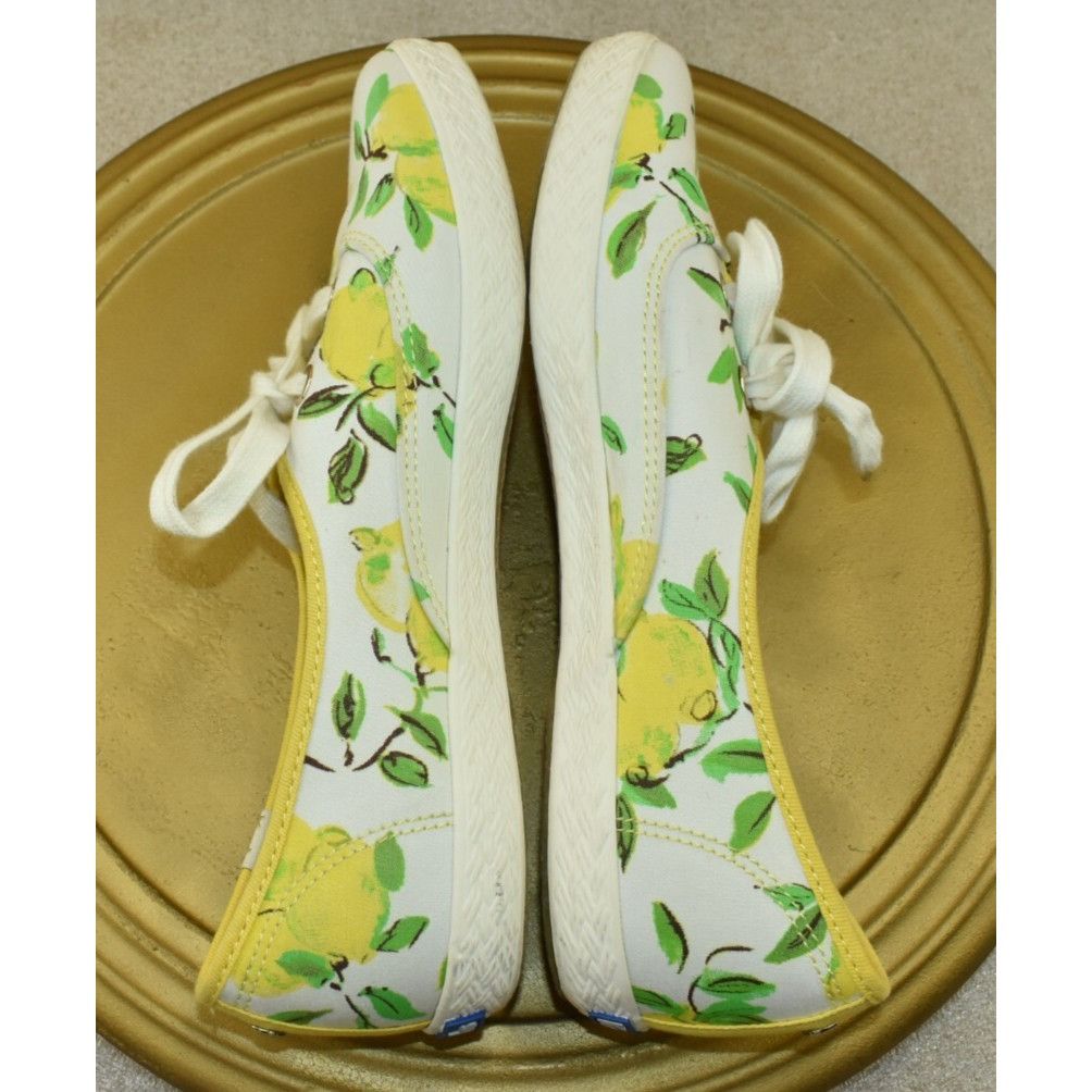 Kate Spade Keds X Kate Spade NY Women's Shoes Size 8 White/Yellow Lemon Size US 8 / IT 38 - 8 Thumbnail