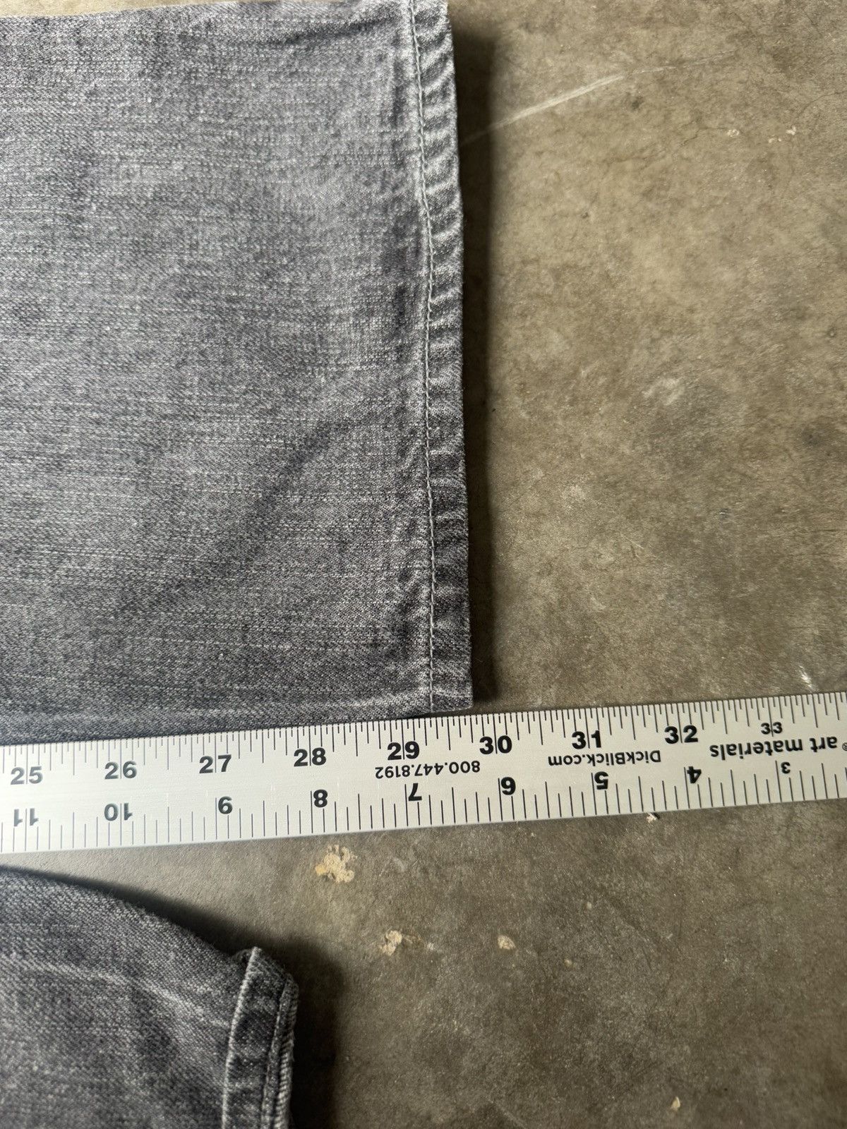 Ecko Unltd. × Vintage Vintage 90’s/Y2K Ecko Unltd. Baggy Skater Denim Embroidered Size US 30 / EU 46 - 7 Thumbnail